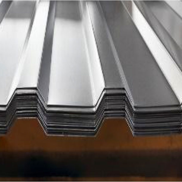 Chapas quinada galvanizada